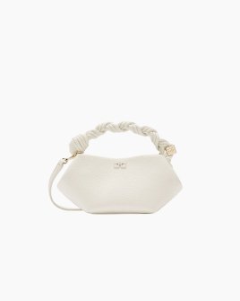 Сумка Ganni Bou Bag mini білий 25х11х11.5 см B2100139