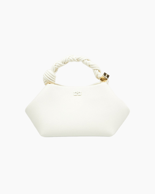 Сумка Ganni Bou Bag small белый 28х14х17 см B2100140