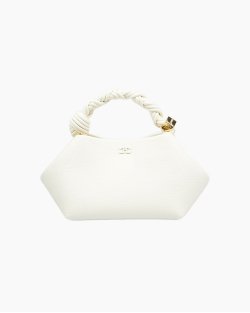 Сумка Ganni Bou Bag small белый 28х14х17 см B2100140
