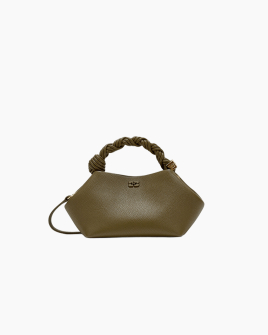 Сумка Ganni Bou Bag small хакі 28х14х17 см C2100011 Сумка Ganni Bou Bag small хакі 28х14х17 см C2100011