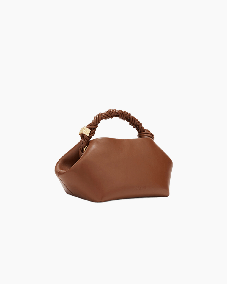 Сумка Ganni Bou Bag small коричневий 28х14х17 см C2100034