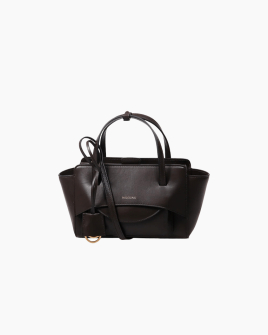 Сумка женская Hidesins shoulder bag FLAP S через плечо кожа темно коричневый 29×16×11,5 см FL13TRTMR