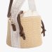 Сумка женская Gaëlle Paris mini bucket через плече текстиль бежевая 20x10х20 см GAACW03136