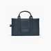 Сумка Marc Jacobs The Leather Medium Tote Bag, тоут зернистая кожа синяий 34x15х27 см H004L01PF21 426