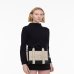 Сумка Marc Jacobs The Colorblock Leather Small, тоут зернистая кожа серо бежевый 26x13х21 см H006L01RE22112