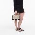 Сумка Marc Jacobs The Colorblock Leather Small, тоут зернистая кожа серо бежевый 26x13х21 см H006L01RE22112