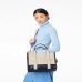 Сумка Marc Jacobs The Colorblock Medium Tote Bag тоут кросс-боди кожа черный-бежевый 34x15х27 см H007L01RE22
