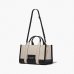 Сумка Marc Jacobs The Colorblock Medium Tote Bag тоут кросс-боди кожа черный-бежевый 34x15х27 см H007L01RE22