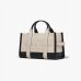 Сумка Marc Jacobs The Colorblock Medium Tote Bag тоут кросс-боди кожа черный-бежевый 34x15х27 см H007L01RE22