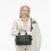 Сумка Marc Jacobs Leather Small Tote Bag, тоут зерниста шкіра зелений 26x13х21 см H009L01SP21-308