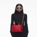 Сумка Marc Jacobs The Leather Small Tote Bag, тоут зернистая кожа красный 26x13х21 см H009L01SP21-617