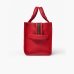 Сумка Marc Jacobs The Leather Small Tote Bag, тоут зернистая кожа красный 26x13х21 см H009L01SP21-617