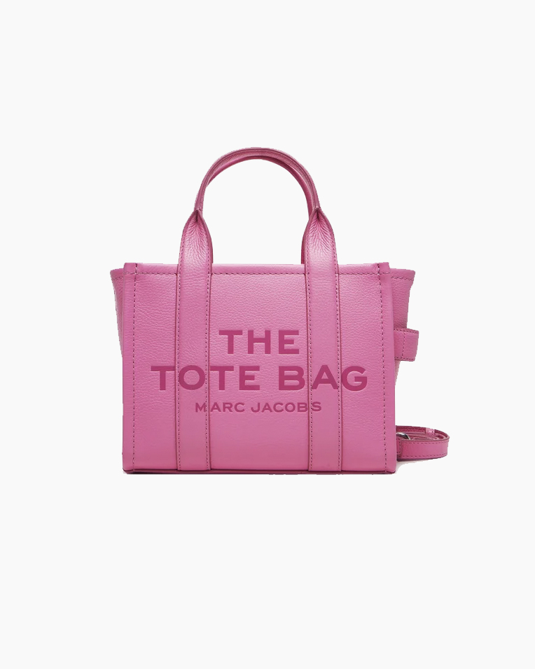 Сумка Marc Jacobs The Leather Small Tote Bag, тоут кожа розовый 26x21х13 см H009L01SP21 678
