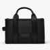 Сумка Marc Jacobs The Leather Small Tote Bag зерниста шкіра чорний 25x13х21 см H009L01SP21001