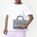 Сумка Marc Jacobs Leather Small Tote Bag, тоут зерниста шкіра сірий 26x13х21 см H009L01SP21050