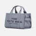 Сумка Marc Jacobs Leather Small Tote Bag, тоут зерниста шкіра сірий 26x13х21 см H009L01SP21050