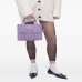 Сумка Marc Jacobs Leather Small Tote Bag, тоут зерниста шкіра бузковий 26x13х21 см H009L01SP21553