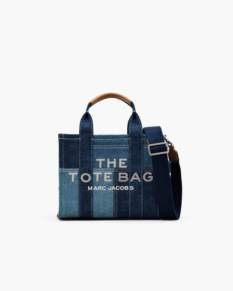 Сумка Marc Jacobs The Denim Small Tote Bag через плече хлопок деним голубой 26x13х21 см H016M06FA21 422