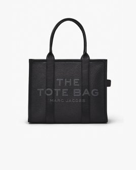 Сумка Marc Jacobs Leather Large Tote Bag, тоут зерниста шкіра чорний 42x16х34 см H020L01FA21-001 Сумка Marc Jacobs Leather Large Tote Bag, тоут зерниста шкіра чорний 42x16х34 см H020L01FA21-001