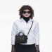 Сумка Marc Jacobs The Leather Micro Tote Bag, тоут зернистая кожа черный 18x10х15 см H053L01RE22-001