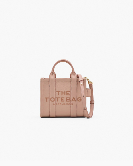 Сумка Marc Jacobs The Leather Crossbody Tote Bag, тоут рожева зерниста шкіра 18x10х15 см H053L01RE22 624