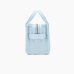 Сумка Marc Jacobs The Leather Crossbody Tote Bag, тоут зернистая кожа голубой 18x10х15 см H053L01RE22465