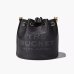 Сумка Marc Jacobs The Leather Bucket bag, торба через плечо зернистая кожа черный 16x16х21 см H652L01PF22001