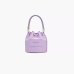 Сумка Marc Jacobs The Leather Bucket bag, зернистая кожа лиловый 16x16х21 см H652L01PF22545