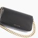 Сумка Marc Jacobs The J Marc Shoulder Bag, через плечо гладкая кожа черный 25x5х16 см H956L01PF22001