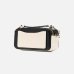 Сумка Marc Jacobs The Snapshot Cloud White Multi, через плечо гладкая кожа бело розовый 18x6х11 см M0012007136