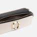 Сумка Marc Jacobs The Snapshot Cloud White Multi, через плечо гладкая кожа бело розовый 18x6х11 см M0012007136