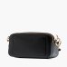 Сумка Marc Jacobs The Snapshot New Black Multi через плечо гладкая кожа черный 18x6х11 см M0014146-003