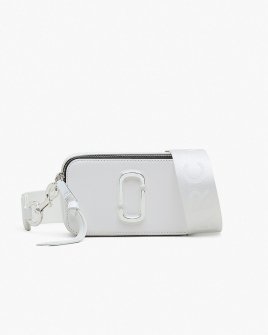 Сумка Marc Jacobs Snapshot DTM, через плече гладка шкіра білий 18x6х11 см M0014867100 Сумка Marc Jacobs Snapshot DTM, через плече гладка шкіра білий 18x6х11 см M0014867100