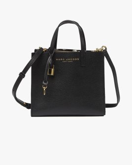 Сумка Marc Jacobs Mini Grind Tote Bag тоут зернистая кожа черный 23x9.5х19.5 см M0015685-001 Сумка Marc Jacobs Mini Grind Tote Bag тоут зернистая кожа черный 23x9.5х19.5 см M0015685-001