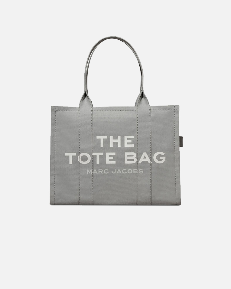 Сумка Marc Jacobs The Canvas Large Tote Bag, тоут текстиль серый 42x16х34 см M0016156050