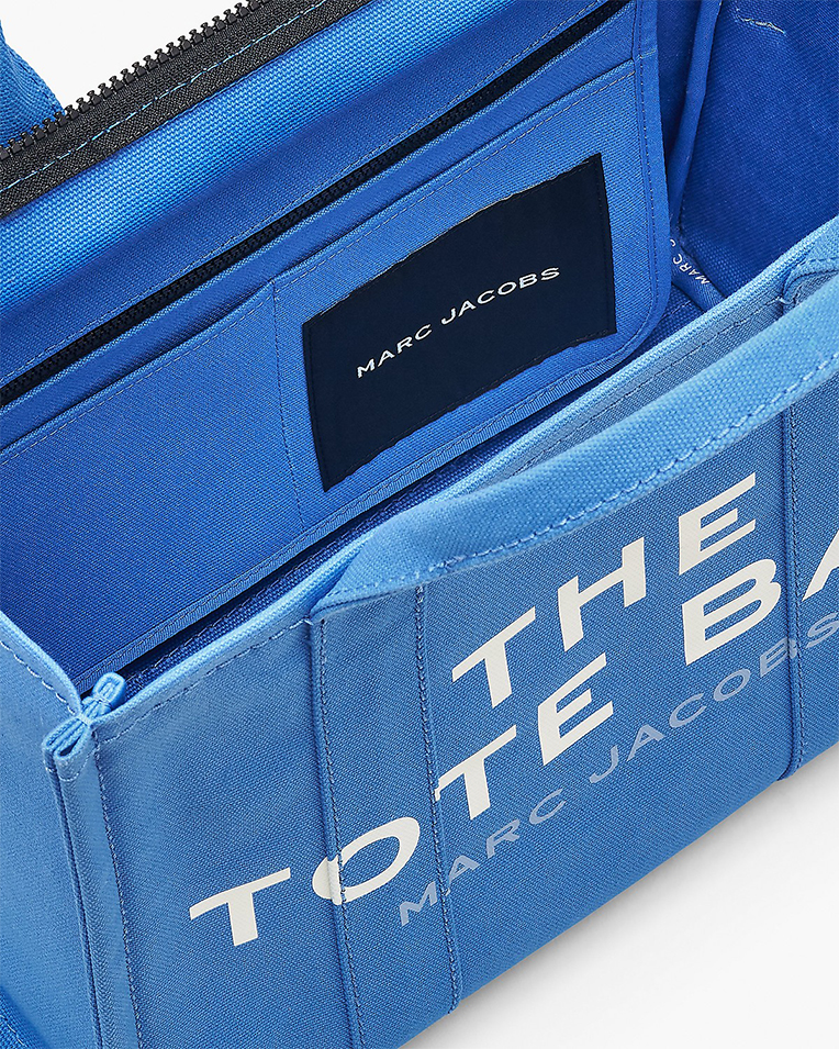 Сумка Marc Jacobs The Canvas Medium Tote Bag, тоут текстиль синий 34x15х27 см M0016161 436