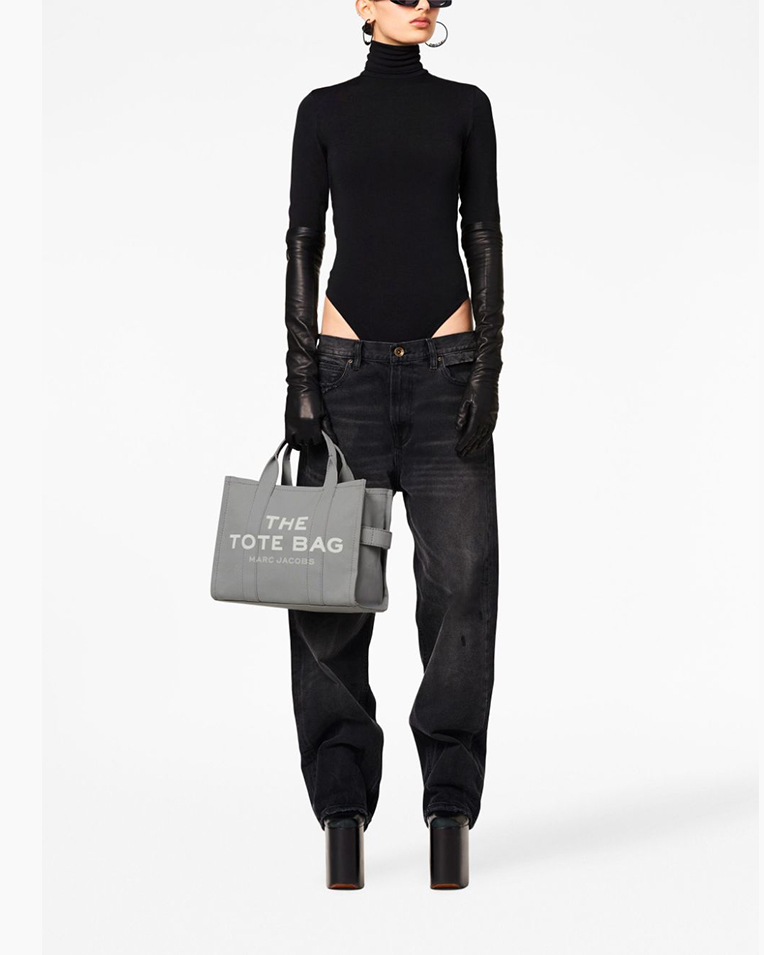 Сумка Marc Jacobs The Canvas Medium Tote Bag, тоут текстиль серый 34x15х27 см M0016161050