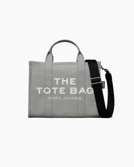 Сумка Marc Jacobs The Canvas Medium Tote Bag, тоут текстиль серый 34x15х27 см M0016161050