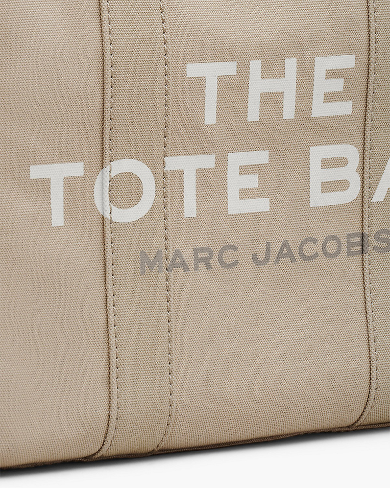 Сумка Marc Jacobs The Canvas Medium Tote Bag, тоут текстиль бежевая 34x15х27 см M0016161260