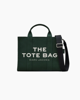 Сумка Marc Jacobs Canvas Medium Tote Bag, темно зелений текстиль 34x15х27 см M0016161308