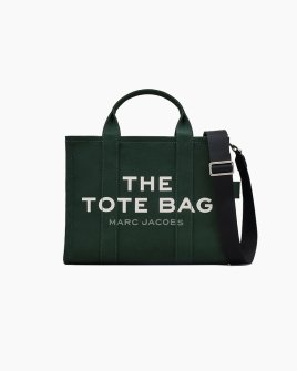 Сумка Marc Jacobs Canvas Medium Tote Bag, тоут темно зеленый текстиль 34x15х27 см M0016161308
