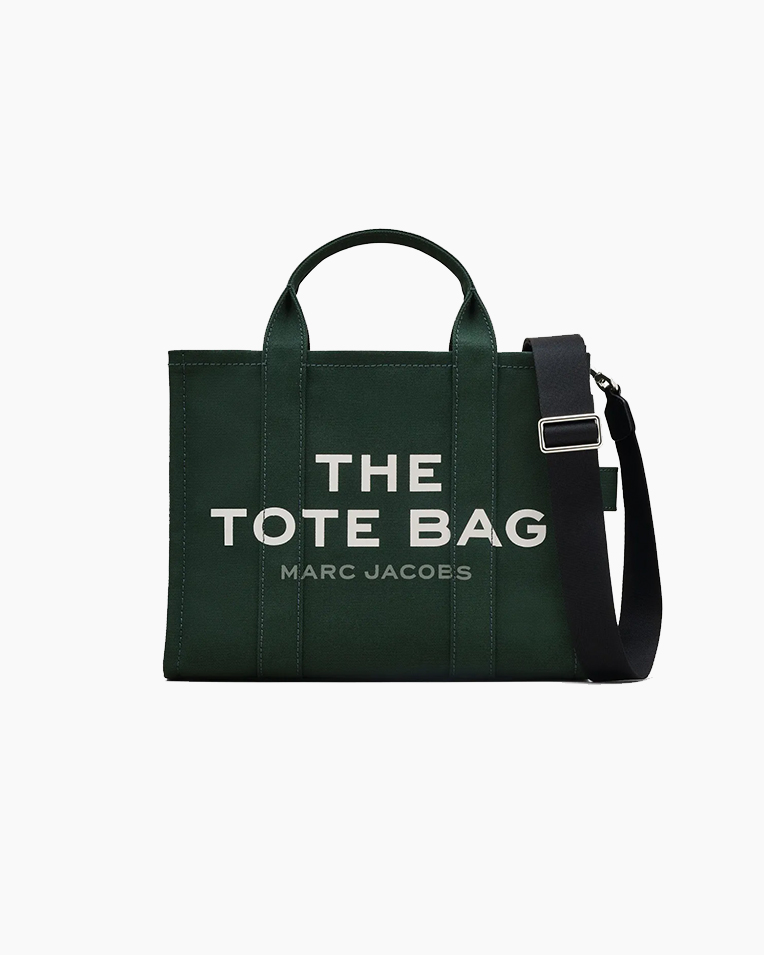 Сумка Marc Jacobs Canvas Medium Tote Bag, тоут темно зеленый текстиль 34x15х27 см M0016161308