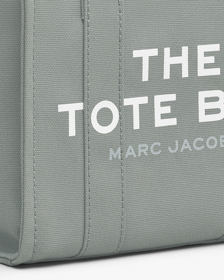 Сумка Marc Jacobs The Canvas Small Tote Bag через плече бавовна сірий 26x13х21 см M0016493050