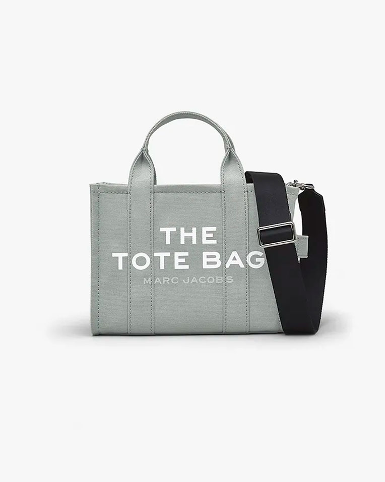 Сумка Marc Jacobs The Canvas Small Tote Bag через плече хлопок серый 26x13х21 см M0016493050