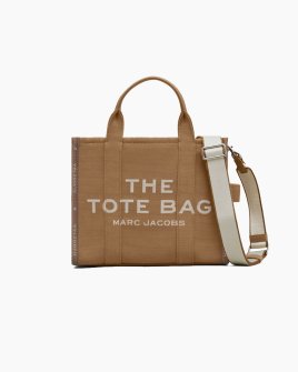 Сумка Marc Jacobs The Jacquard Medium Tote Bag, тоут текстиль світло коричневий 34x15х27 см M0017027230