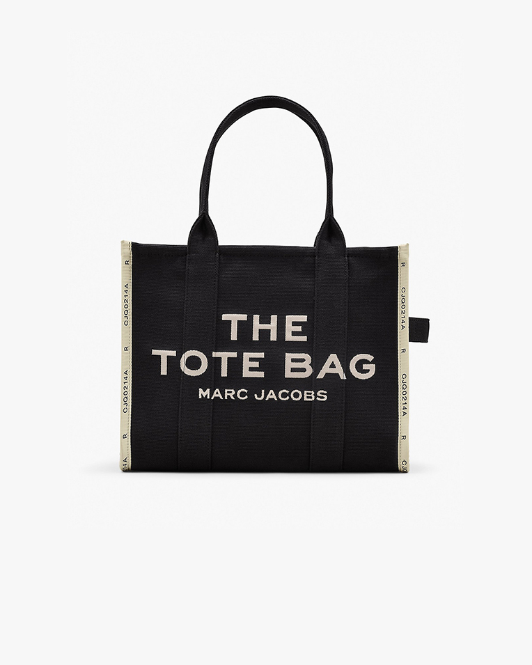 Сумка Marc Jacobs The Jacquard Large Tote Bag, тоут жаккард черный 42x16х34 см M0017048001