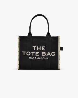 Сумка Marc Jacobs The Jacquard Large Tote Bag, тоут жаккард черный 42x16х34 см M0017048001 Сумка Marc Jacobs The Jacquard Large Tote Bag, тоут жаккард черный 42x16х34 см M0017048001