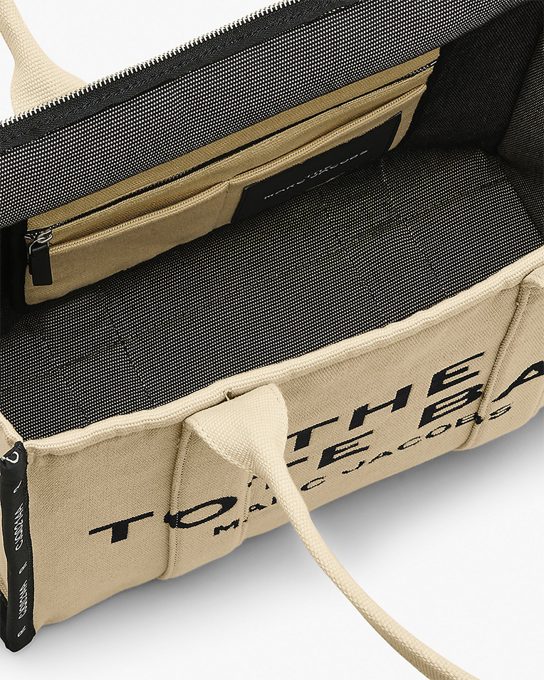 Сумка Marc Jacobs The Jacquard Large Tote Bag, тоут бежева жаккард 42x16х34 см M0017048263