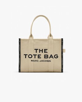 Сумка Marc Jacobs The Jacquard Large Tote Bag, тоут жаккард бежевая 42x16х34 см M0017048263