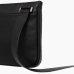 Сумка мужская Emporio Armani через плече на молнии кожа черная 23,5x2,5х22 см Y4M252Y068E